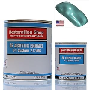 Frost Green Metallic ACRYLIC ENAMEL Car Auto Paint Kit