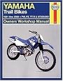 Yamaha Trail Bikes, '81'00 (Owners' Workshop Manual)