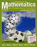 Essentials of Mathematics for Elementary Teachers: A Contemporary Approach