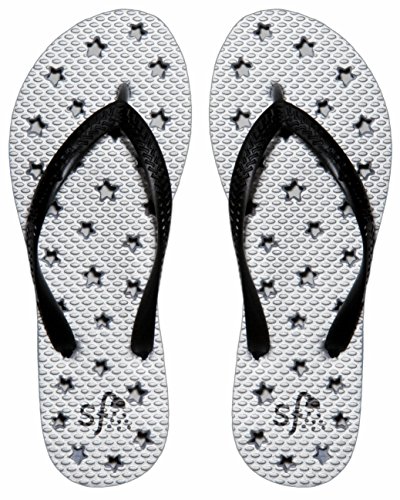 Showaflops Women's Antimicrobial Shower & Water Sandals - Stars
