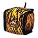Tuffy's Mega Square Ball Tiger Print Dog Toy