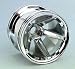 Fr Monster Truck Whls,Chrome