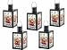 Angel Christmas Candle Lanterns Set of 5