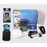 Blackberry Curve 8320 Smartphone Titanium Bonus Premier Privacy Screen Protector & Premier Leather Belt clip Case (Factory Reconditioned) With Warranty