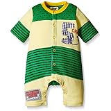 【H28年春物】 CHILD CHAMP(チャイルド チャンプ) 接結天竺切替ミニカバーオール 70cm/C NO.C-86261510