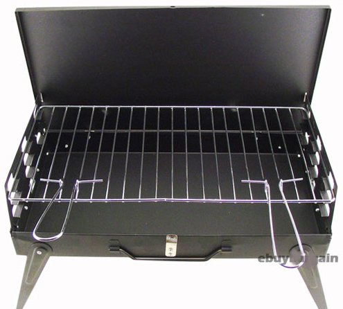 Portable Barbecue BBQ Grill Camping by American Clocks