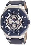 Stuhrling Original Men's 181AXL.332U5C16 Sportsman Nemo MCX Automatic Skeleton Day and Date Blue Watch