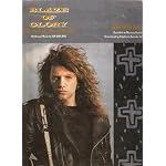 Blaze Of Glory sheetmusic by Jon Bon Jovi book cover