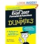 Microsoft Office Excel 2007 Formulas & Functions For Dummies