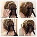 Elegant Ribbon Magic French Twist Bun Maker Clip Hook Holder Magic Roll Rings Donut Updo Chignon Former Pads Foam Sponge Hair Styler Curler Braid Ponytail Stick Hairstyle Styling Tool Accessories