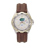 Florida Gators Gator Head All Star Watch with Leather Band - Men's