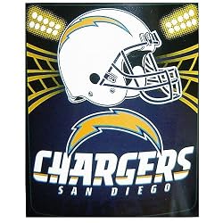 San Diego Chargers Fleece Throw