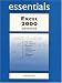 Search : Excel 2000 Essentials Advanced (Essentials Series for Office 2000)