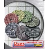 D-CUT Stone Covering Tools - P30000 P Premium (Polishing Pad) - Size: 3 Pad - 7-Pack by D-CUT