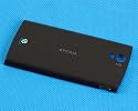 ドコモ docomo Xperia ray SO-03C バックパネル (バッテリーカバー)ブラック-625038