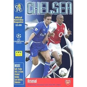 Chelsea v Arsenal official programme 24/03/2004