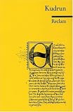 Cover of Kudrun by Bernhard Sowinski 3150004667
