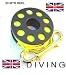 20 mtr Hi Viz yellow line Micro reel