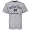 adidas Notre Dame Fighting Irish Ash Preschool Stacked T-shirt
