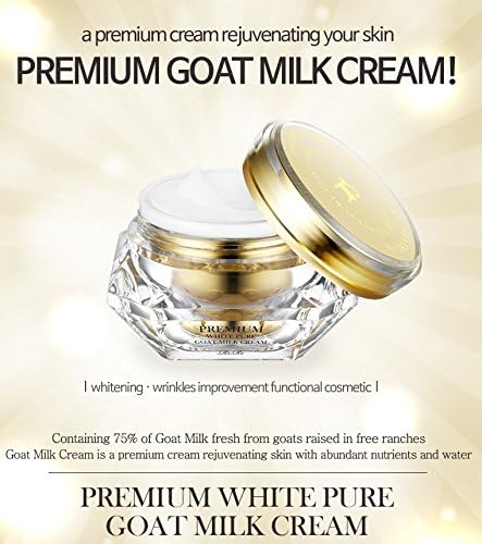 RiRe Women's Premium White Pure Goat Milk Cream by natuzen