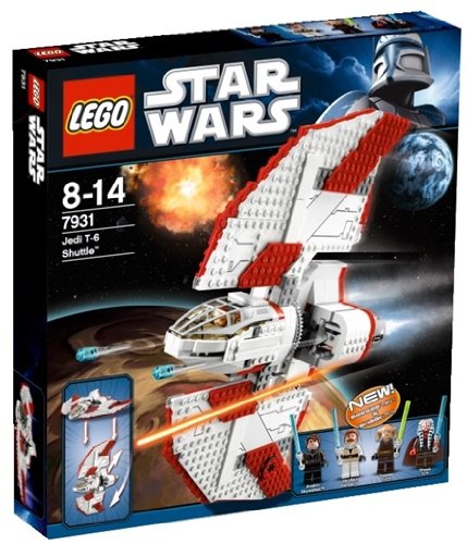 Lego- Star Wars 7931 T-6 Jedi Shuttle Lego- Star Wars 7931 T-6 Jedi Shuttle