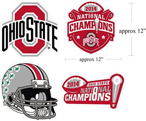Ohio State 2014 Football National Champions Wall Graffiti Signs