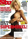 ANA HICKMANN STUFF MAGAZINE MARCH 2007 NASCAR!