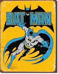 Batman - Retro Tin Sign 12.5"W x 16"H