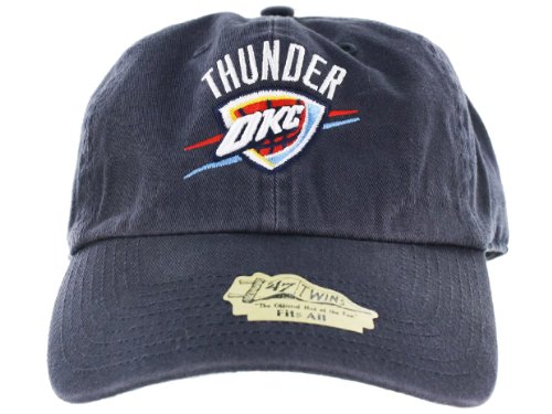 Banner 47 Oklahoma City Thunder Clean Up Blue Hat