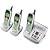 Uniden DXAI8580-3 5.8 GHz Digital Cordless Phone/Digital Answering System with Two Extra Handsets/Cradles