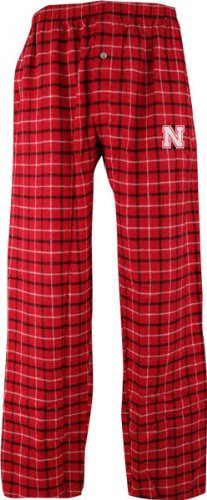 Buy Nebraska Cornhuskers Gridiron Flannel Pants