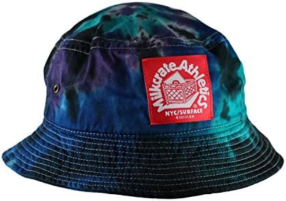 Milkcrate Athletics Cotton Bucket Hat - Purple Tie Dye