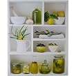 Lemons Still Life Pantry Photograph, French Poster on Heavy Card Stock