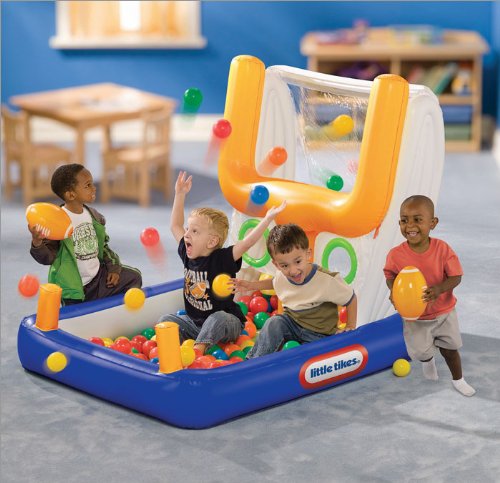 Childrens Toyshop  Toys : Little Tikes End-Zone Ball Pit