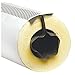 8" x 3 ft. Fiberglass Pipe Insulation, 2" Wall