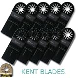 KENT 10 x 1-3/8 ECut Blades For Hard Wood, Metal, Fits Dremel Multi-Max, Fein Multimaster, FMM250Q, Bosch, Chicago, Secco, Craftsman, Milwaukee