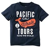 Carter's Little Boys' Tee (Toddler/Kids) - Whale Tours - 4T