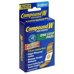 Compound W Wart Remover One Step Pads-14ct