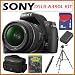Sony Alpha DSLR-A390L 14.2MP Digital SLR Camera with 18-55 Lens + 4GB Deluxe Accessory Kit