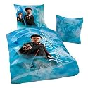 CTI 034979 Bettwäsche Harry Potter Halbblut Prinz 135 x 200 mit 80 x 80 cm, blau