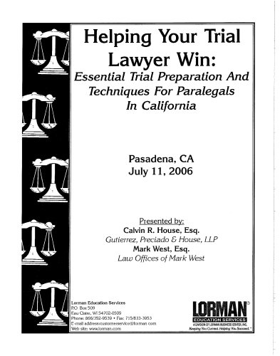 Paralegal Services