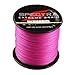 Spectra 100%Pe Braided Fishing Line 6-300Lb Test Pink 100m-2000m
