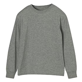 Boys' Cherokee® Long-Sleeve Ultimate Tee - Heather Grey