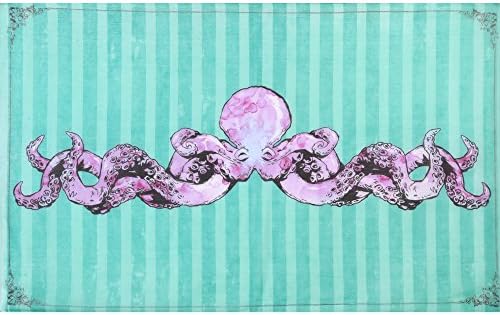 Otto the Octopus Watercolor Scarf