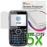 5x Pantech Link P7040 Phone Premium Clear LCD Screen Protector Cover Guard Shield Film Kit, no cutting is required! Exact fit and satisfaction guaranteed!