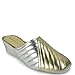 Jacques Levine #1221 Womens Leather Wedge Slipper