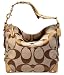 Coach Large Signature Carly Sac Bag 12872 Camel