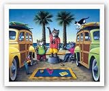 51D96RnV2bL. SL160  Kool Kat Surf Report by Don Roth 10x8 Art Print Poster