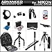 Accessory Bundle Kit For Nikon D5200 D3200 D3100 D5100 Digital SLR Camera Includes SD Memory Card Reader + Deluxe BackPack Case + 57 Pro Tripod + 67 Inch Monopod + Gripster + Remote Shutter + Lens Hood + 3pc High Res. Filter Kit + Mini HDMI Cable + More
