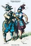 Art Poster, German Costumes: Thirty Years War: Musketeer - 18.75 x 27.5